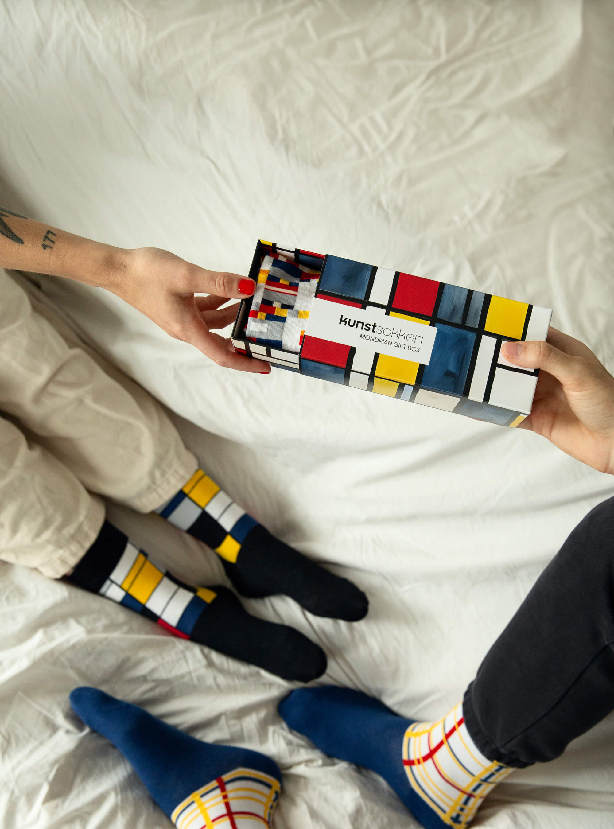 Mondrian-Geschenkbox