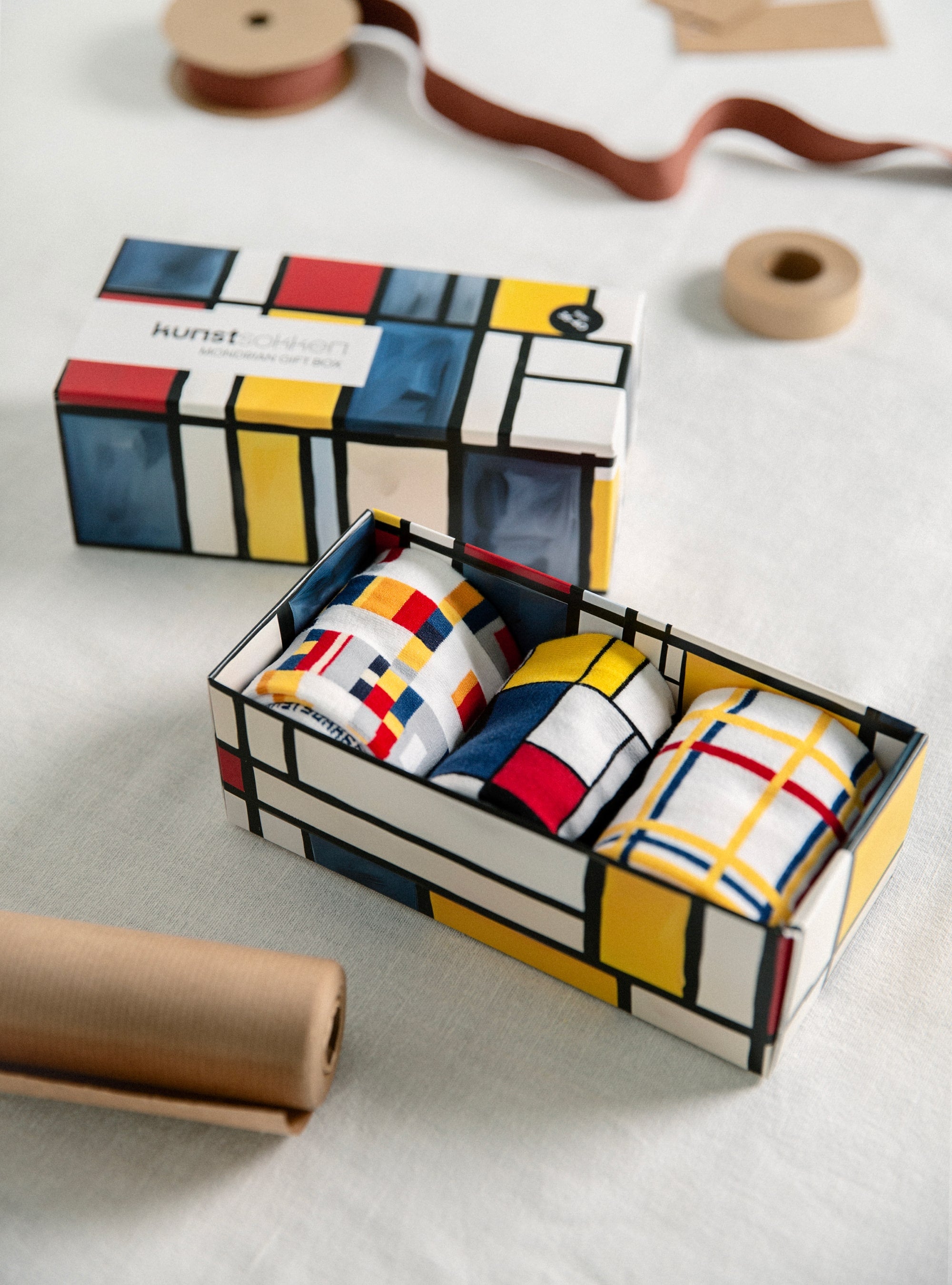 3-Pack Piet Mondriaan Cadeauset