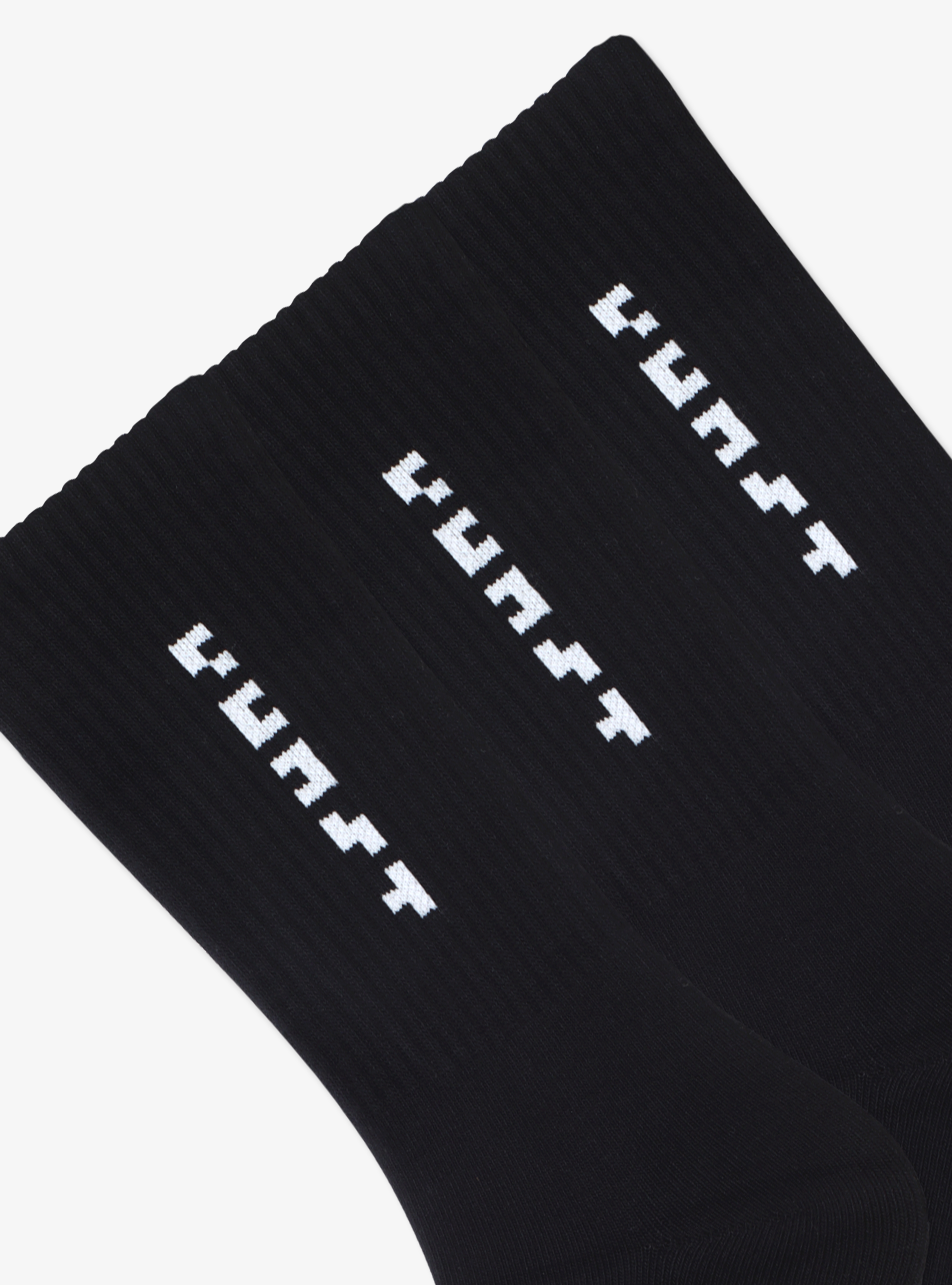 Pixel Series Sports Socks 3-Pack Black