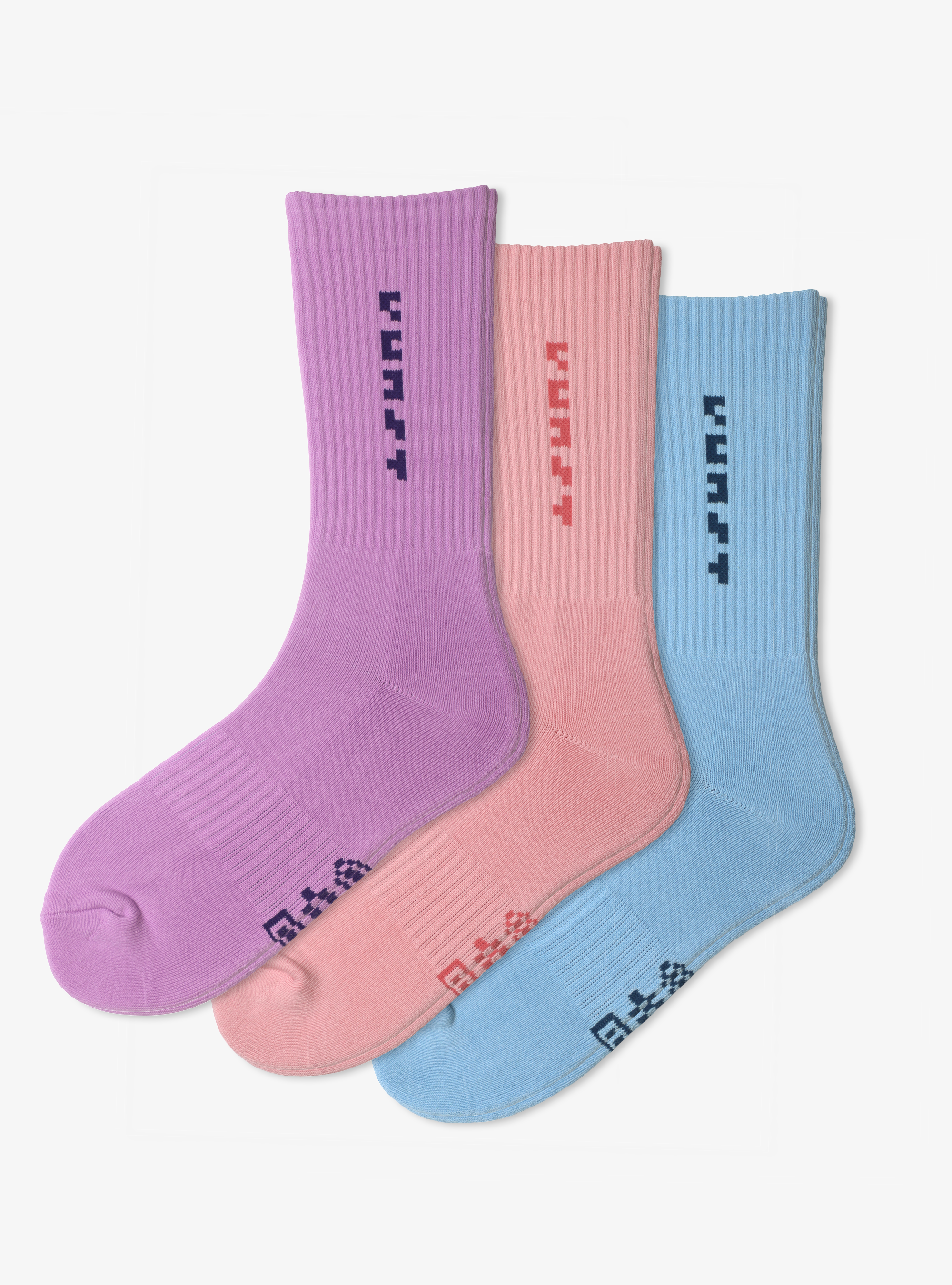 Sports Socks 3-Pack Pastel